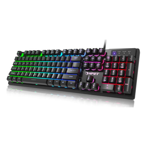 Gaming Keyboard with LED Backlit